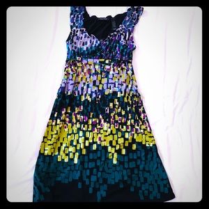 Comfy Colourful Dress from Axcess in Medium